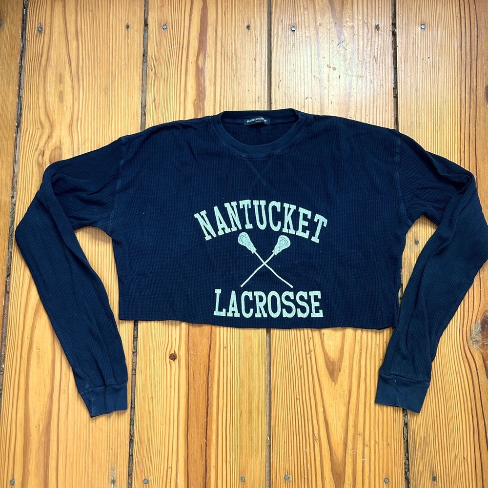 Cropped long sleeve